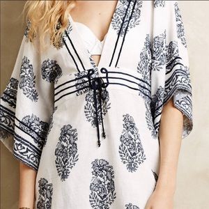 Anthropologie Ranna Gill PALOLEM beach cover-up